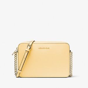 Michael Kors | Jet Set Large Saffiano Leather Crossbody Bag